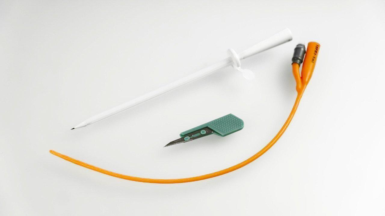 KIT CATHÉTER DE DRAINAGE SUPRAPUBIQUE